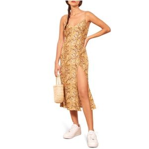 Reformation Dress in Boa